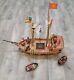 Vintage 1974 Geobra Playmobil Pirate Ship Playset Many Parts Accessories Figures