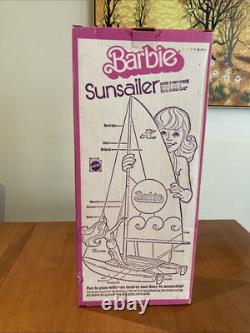 Vintage 1975 Barbie Sunsailer Hobie Cat Toy Catamaran Boat New Sealed Parts, NIB