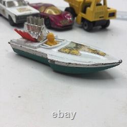 Vintage 1975 Matchbox Superfast #5 Sea Fire Race Boat 164 Parts Restore England