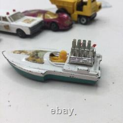 Vintage 1975 Matchbox Superfast #5 Sea Fire Race Boat 164 Parts Restore England