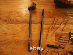 Vintage 1978 Playmobil 3550 Pirate Ship with Accessories Cannon Boat Sail Parts