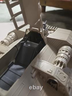 Vintage 1980 Star Wars Empire Strikes Back Snow Speeder 4 Parts No Yellowing