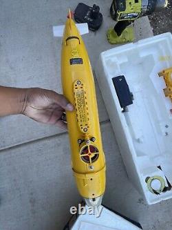 Vintage 1983 Nikko RC Exploration Submarine Sub Parts/Repair Read