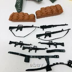 Vintage 1983 The A-TEAM Parts Accessories Weapons Tools Boat Raft Tent Lot