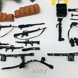 Vintage 1983 The A-TEAM Parts Accessories Weapons Tools Boat Raft Tent Lot