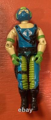 Vintage 1984 Cobra Water Moccasin with Box G. I. GI Joe 100% All Inserts Copperhead