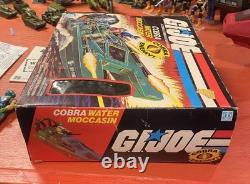 Vintage 1984 Cobra Water Moccasin with Box G. I. GI Joe 100% All Inserts Copperhead