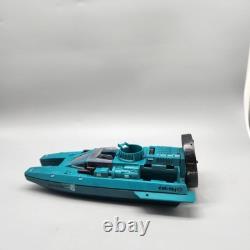 Vintage 1984 GI Joe Cobra Moray Hydrofoil Vehicle Hasbro Boat Blue Toy Parts