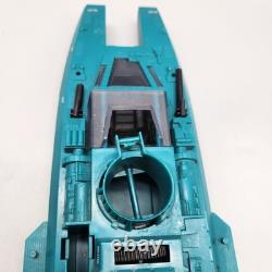 Vintage 1984 GI Joe Cobra Moray Hydrofoil Vehicle Hasbro Boat Blue Toy Parts
