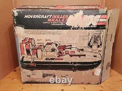 Vintage 1984 GI Joe Killer WHALE HoverCraft Some Parts Missing Please see Photos