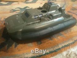 Vintage 1984 GI Joe Killer WHALE Hovercraft Boat Incomplete Parts/Repair