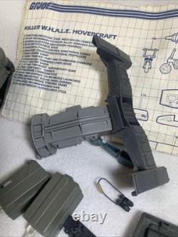 Vintage 1984 Hasbro GI Joe Whale Hovercraft Boat (parts)