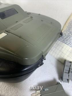 Vintage 1984 Hasbro GI Joe Whale Hovercraft Boat (parts)