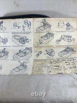 Vintage 1984 Hasbro GI Joe Whale Hovercraft Boat (parts)