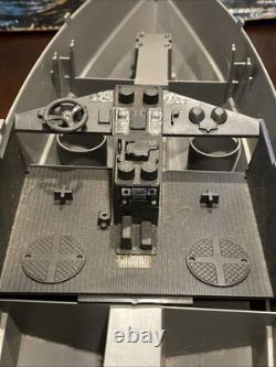 Vintage 1985 Hasbro GI Joe Cobra MORAY HYDROFOIL Box & Parts/Repair Vehicle