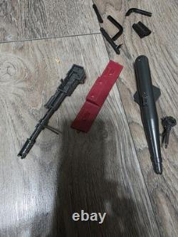 Vintage 1985 Hasbro GI Joe Cobra MORAY HYDROFOIL Box & Parts/Repair Vehicle Read