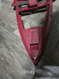 Vintage 1985 Hasbro GI Joe Cobra MORAY HYDROFOIL Box & Parts/Repair Vehicle Read