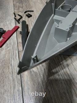 Vintage 1985 Hasbro GI Joe Cobra MORAY HYDROFOIL Box & Parts/Repair Vehicle Read