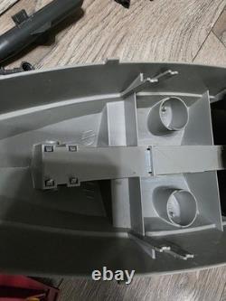 Vintage 1985 Hasbro GI Joe Cobra MORAY HYDROFOIL Box & Parts/Repair Vehicle Read