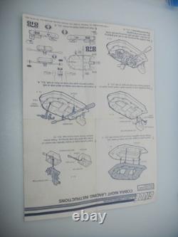 Vintage 1985 Night Landing Craft G. I. GI Joe Cobra 100% Complete 3.75 ARAH 80s