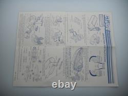 Vintage 1986 Devilfish Motorboat G. I. GI Joe 100% Complete Blueprints 3.75 ARAH