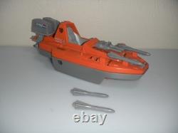 Vintage 1986 Devilfish Motorboat G. I. GI Joe 100% Complete Blueprints 3.75 ARAH