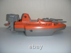 Vintage 1986 Devilfish Motorboat G. I. GI Joe 100% Complete Blueprints 3.75 ARAH