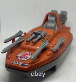 Vintage 1986 GI Joe Devilfish Motorboat 100% Complete 3.75 ARAH EUC