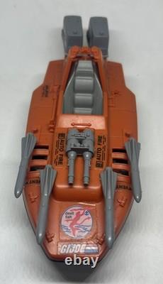 Vintage 1986 GI Joe Devilfish Motorboat 100% Complete 3.75 ARAH EUC