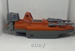 Vintage 1986 GI Joe Devilfish Motorboat 100% Complete 3.75 ARAH EUC