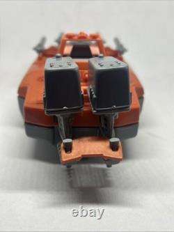Vintage 1986 GI Joe Devilfish Motorboat 100% Complete 3.75 ARAH EUC