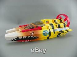 Vintage 1988 Hasbro GI Joe Cobra ARAH Tiger Force TIGER SHARK Boat with Parts