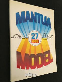 Vintage 1988 mantua model scale catalog cars planes boats parts radio control