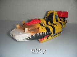 Vintage 1989 Tiger Force Tiger Fish Boat G. I. GI Joe 100% Complete 3.75 ARAH 80s