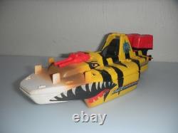 Vintage 1989 Tiger Force Tiger Fish Boat G. I. GI Joe 100% Complete 3.75 ARAH 80s