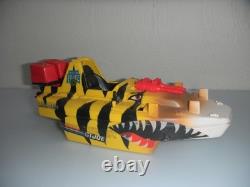 Vintage 1989 Tiger Force Tiger Fish Boat G. I. GI Joe 100% Complete 3.75 ARAH 80s