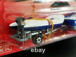 Vintage 1990 Majorette # 343 Chevy El Camino SS + Motor Boat