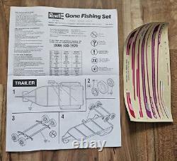 Vintage 1991 Revell Gone Fishing Dodge Comanche Bass Boat Sealed Parts #7242