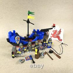 Vintage (1992) LEGO Castle Black Knights Boat set 6057 Sea Serpent -parts