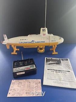 Vintage 1/250 Nikko RC Super Submarine FOR PARTS ONLY