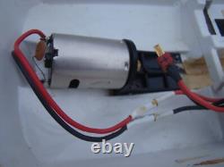 Vintage 28 FIREHAWK R/C Boat with Stand for Parts or Restore