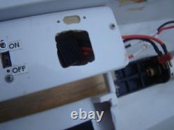 Vintage 28 FIREHAWK R/C Boat with Stand for Parts or Restore