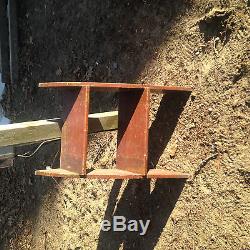 Vintage 2 step teak stairs chriscraft