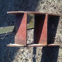 Vintage 2 step teak stairs chriscraft