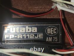 Vintage 30 RC Wooden Model Sailboat Yacht Vic Smeed Sea Urchin Untested Motor