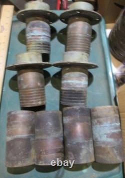 Vintage 3 inch Brass inboard boat/yacht cooling water intake and discharge parts