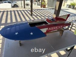 Vintage 45 Shovel Nose Hydro RC WithCustom Tune Pipe & Running Hardware