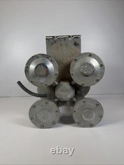 Vintage 4 Trumpet Air Horn Metal Car Truck Boat RV Rat Rod Untested Parts