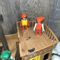 Vintage 70s Playmobil 3550 Pirate Ship Parts & Pieces Being Sold As Is