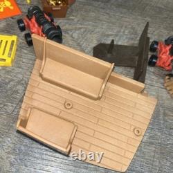 Vintage 70s Playmobil 3550 Pirate Ship Parts & Pieces Being Sold As Is